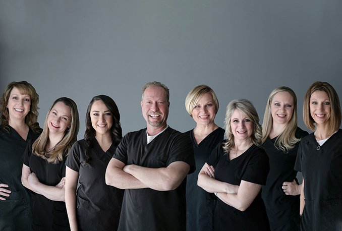 the dental team of BA dentist